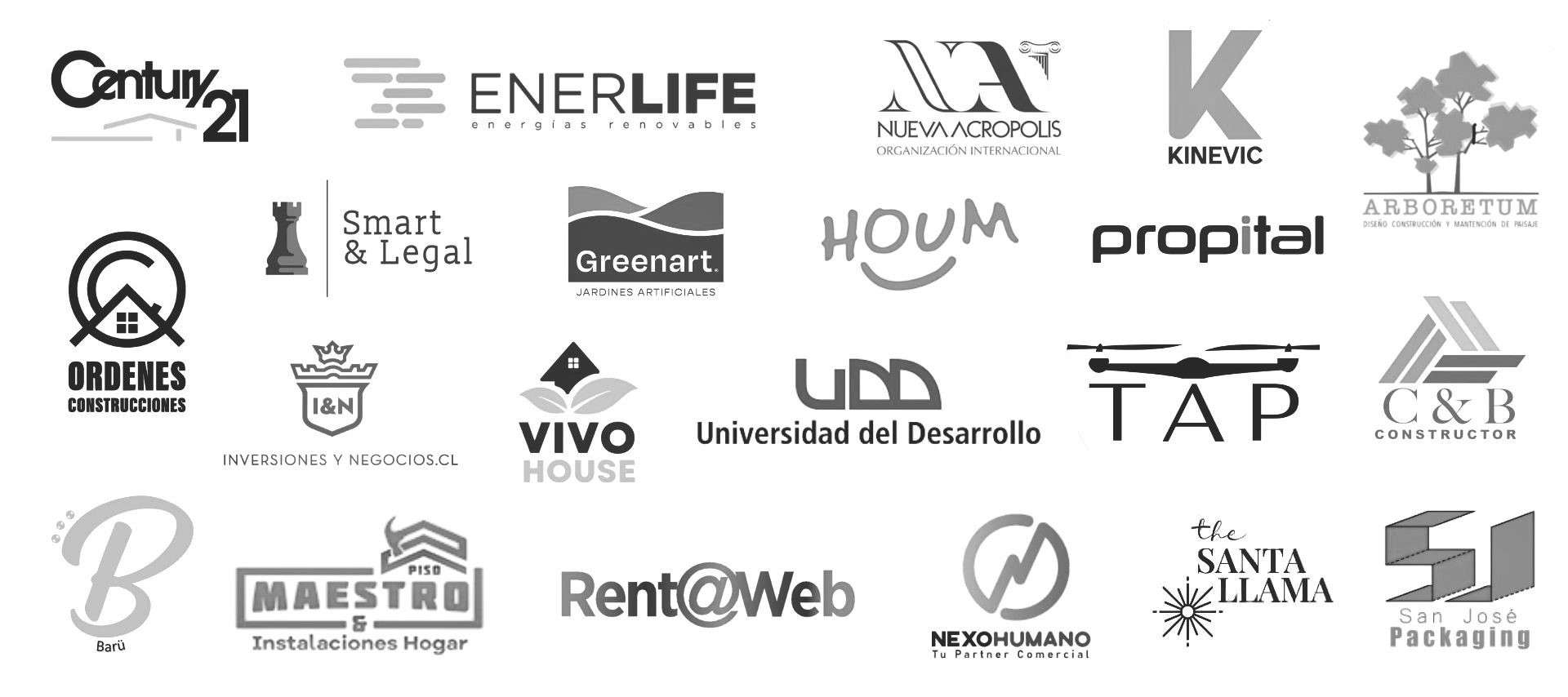 Logos de clientes VCE