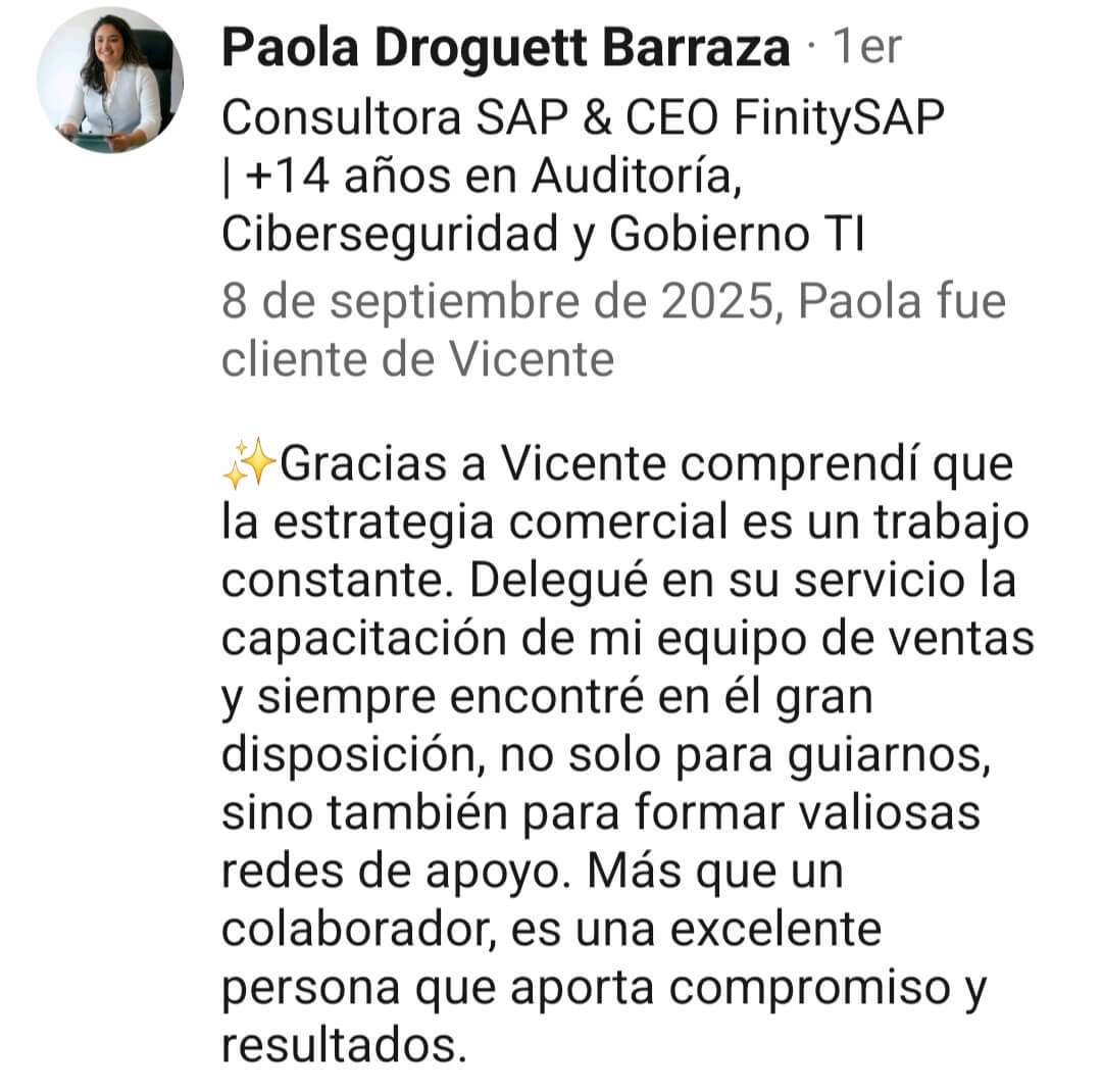 Paola testimonial